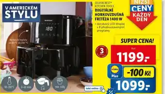 Lidl Horkovzdušná fritéza 1400 w nabídka