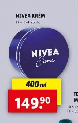 Lidl Nivea krém nabídka