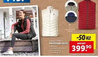 Lidl Dámská prošívaná bunda nabídka