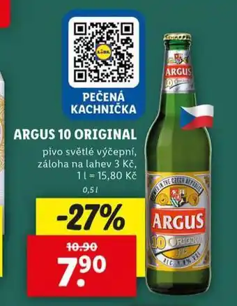 Lidl Pivo argus 10 original nabídka