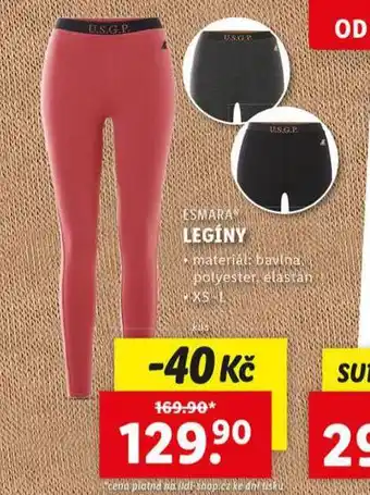 Lidl Legíny nabídka