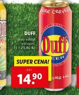 Lidl Duff nabídka