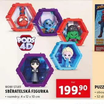 Lidl Wow! stuff sběratelská figurka nabídka