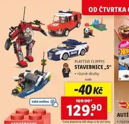 Lidl Stavebnice playtive clippsy s nabídka