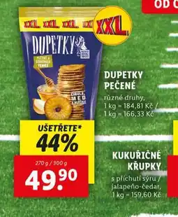 Lidl Dupetky pečené nabídka