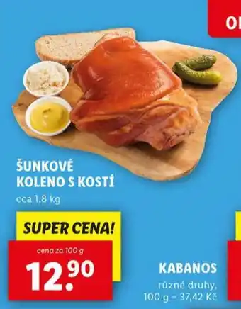 Lidl Šunkové koleno s kostí nabídka