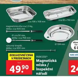 Lidl Magnetická miska nabídka