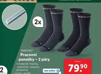 Lidl Pracovní ponožky nabídka