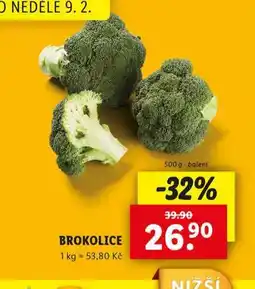 Lidl Brokolice nabídka