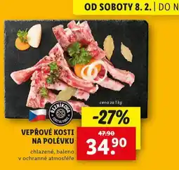 Lidl Vepřové kosti na polévku nabídka