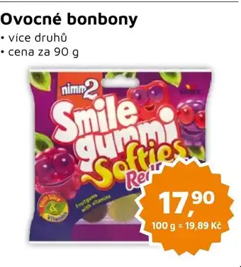 Můjobchod Ovocné bonbony nabídka