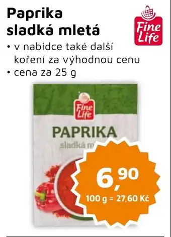 Můjobchod Paprika sladká mletá nabídka