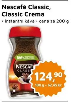 Můjobchod Nescafé Classic, Classic Crema nabídka