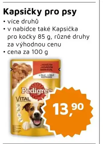 Můjobchod PEDIGREE Kapsičky pro psy nabídka