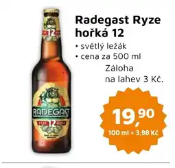 Můjobchod Radegast Ryze hořká 12 nabídka