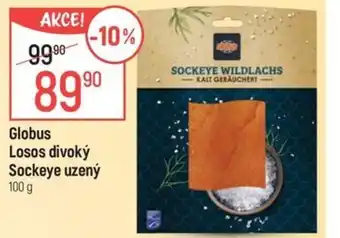 Globus Globus Losos divoký Sockeye uzený nabídka