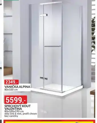 Baumax Vanička alpina 80 x 100 cn nabídka