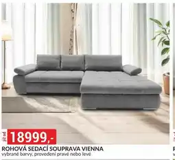 Baumax Rohová sedací souprava vienna nabídka