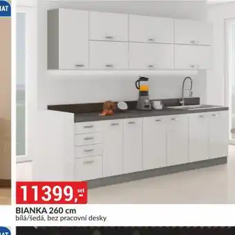 Baumax Kuchyňská linka vbianka 260 cm nabídka