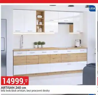 Baumax Kuchyňská linka artisan 260 cm nabídka