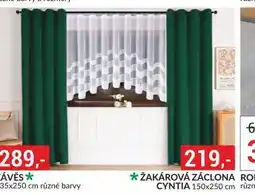 Baumax Žakárová záclona nabídka