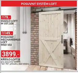 Baumax Křídlo loft x nabídka