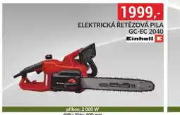 Baumax Elektrická řetězová pila nabídka