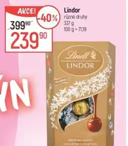 Globus Lindor nabídka