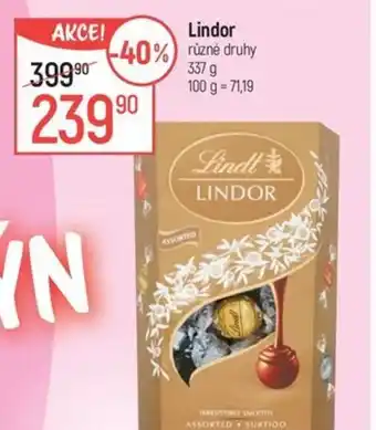 Globus Lindor nabídka