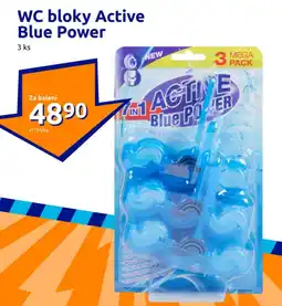 Action Wc bloky active blue power nabídka