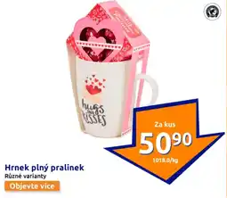 Action Hrnek plný pralinek nabídka