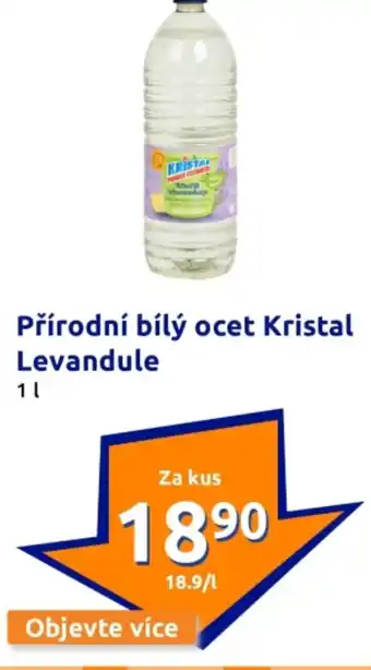 Action Přírodní bílý ocet kristal levandule nabídka