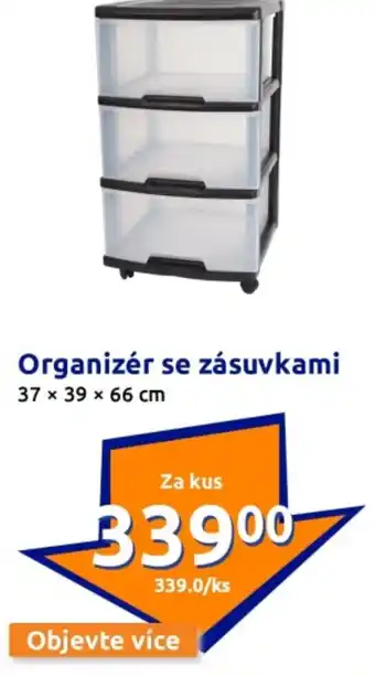 Action Organizér se zásuvkami nabídka