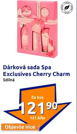 Action Dárková sada spa exclusives cherry charm nabídka