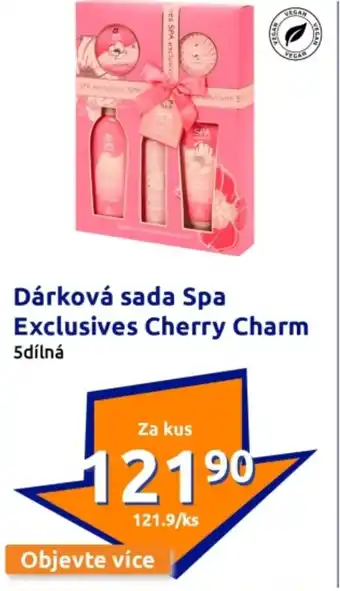 Action Dárková sada spa exclusives cherry charm nabídka