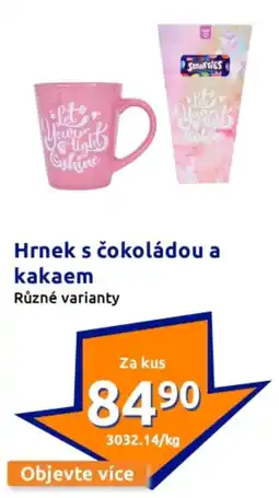 Action Hrnek s čokoládou a kakaem nabídka