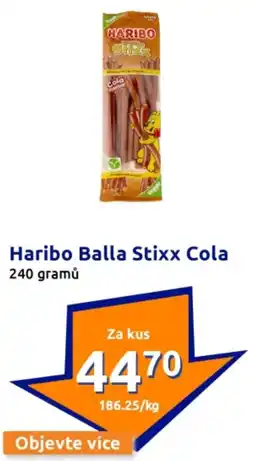 Action HARIBO Balla stixx cola nabídka