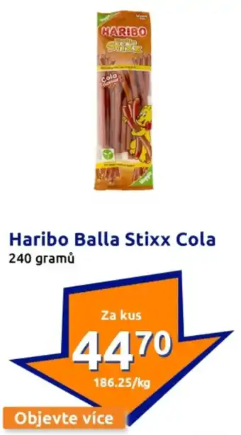 Action HARIBO Balla stixx cola nabídka