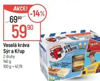 Globus Veselá kráva sýr a křup nabídka