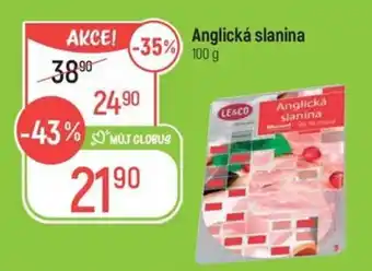 Globus Anglická slanina nabídka