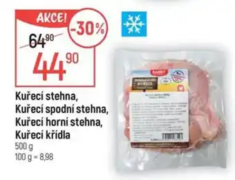 Globus Kuřecí stehna, kuřecí spodní stehna, kuřecí horní stehna, kuřecí křídla nabídka