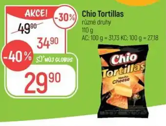 Globus CHIO Tortillas nabídka