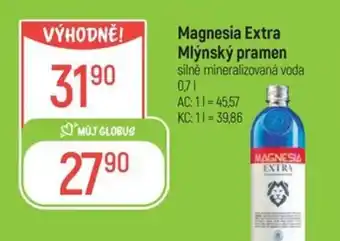 Globus MAGNESIA Extra mlýnský pramen nabídka