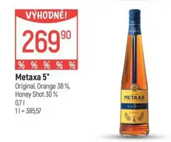 Globus Metaxa 5 nabídka