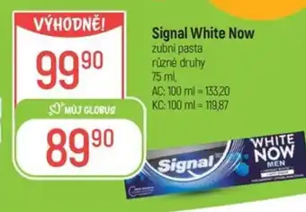 Globus SIGNAL White now nabídka