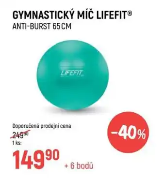 Globus Gymnastický míč lifefit nabídka