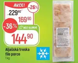 Globus Aljašská treska file porce nabídka