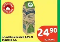 Brněnka Jč mléko čerstvé 1,5% nabídka