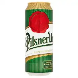 BENE Nápoje Pilsner Urquell Pivo ležák světlý 0,5l plechovka 500ml nabídka