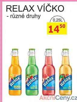 BENE Nápoje RELAX VÍČKO - různé druhy 0,25L nabídka